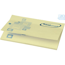 Load image into Gallery viewer, Sticky-Mate® A7 sticky notes 100x75mm — Light yellow (detail)