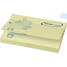 Load image into Gallery viewer, Sticky-Mate® A7 sticky notes 100x75mm — Light yellow (detail 2)