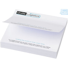 Load image into Gallery viewer, Sticky-Mate® large square sticky notes 100x100mm — White (detail 2)