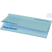 Load image into Gallery viewer, Sticky-Mate® sticky notes 127x75mm — Light blue (detail)