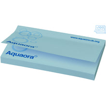 Load image into Gallery viewer, Sticky-Mate® sticky notes 127x75mm — Light blue (detail 2)