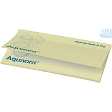 Load image into Gallery viewer, Sticky-Mate® sticky notes 127x75mm — Light yellow (detail)