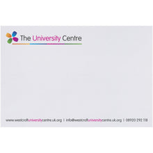 Load image into Gallery viewer, Sticky-Mate® sticky notes 150x100mm — White (front)