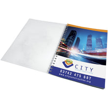 Load image into Gallery viewer, Desk-Mate® wire-o A5 notebook PP cover — White (detail 2)