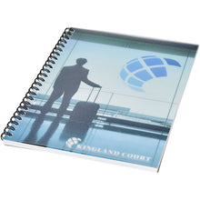 Load image into Gallery viewer, Desk-Mate® wire-o A5 notebook PP cover — White / Black