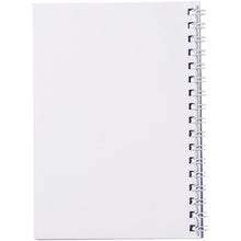 Load image into Gallery viewer, Desk-Mate® spiral A6 notebook PP cover — White (back)