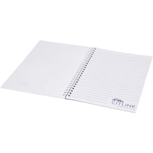 Load image into Gallery viewer, Desk-Mate® spiral A4 notebook — White (detail)