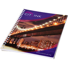 Load image into Gallery viewer, Desk-Mate® A5 spiral notebook — White