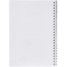 Load image into Gallery viewer, Desk-Mate® A5 spiral notebook — White (back)