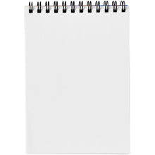 Load image into Gallery viewer, Desk-Mate® spiral A6 notebook — White / Black (back)