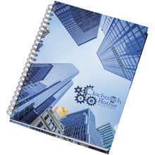 Load image into Gallery viewer, Wire-o A5 notebook hard cover — White / Black