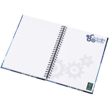 Load image into Gallery viewer, Wire-o A5 notebook hard cover — White / Black (detail)