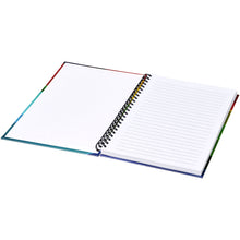 Load image into Gallery viewer, Wire-o A5 notebook hard cover — White / Black (detail 2)