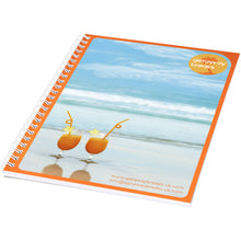 Load image into Gallery viewer, Desk-Mate® A5 notebook synthetic cover — White (detail 2)
