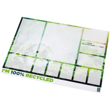 Load image into Gallery viewer, Desk-Mate® A2 recycled notepad — White