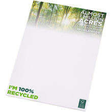 Load image into Gallery viewer, Desk-Mate® A4 recycled notepad — White