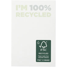 Load image into Gallery viewer, Sticky-Mate® recycled sticky notes 50 x 75 mm  — White (front)