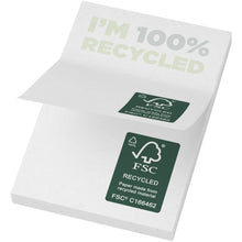 Load image into Gallery viewer, Sticky-Mate® recycled sticky notes 50 x 75 mm  — White