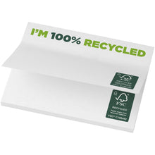 Load image into Gallery viewer, Sticky-Mate® recycled sticky notes 100x75 mm — White