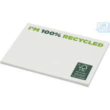 Load image into Gallery viewer, Sticky-Mate® recycled sticky notes 100x75 mm — White (detail)