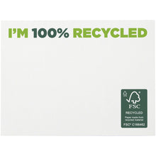 Load image into Gallery viewer, Sticky-Mate® recycled sticky notes 100x75 mm — White (front)