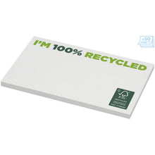 Load image into Gallery viewer, Sticky-Mate® recycled sticky notes 127 x 75 mm — White (detail 2)