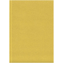 Load image into Gallery viewer, Novella Austen Colours A5 soft cover notebook - 100 sheets — Gold (front)