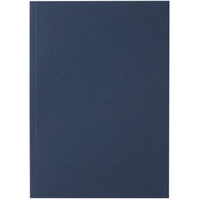 Load image into Gallery viewer, Novella Austen Colours A5 soft cover notebook - 100 sheets — Dark blue (front)