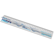 Load image into Gallery viewer, Sticky-Mate® recycled sticky notes with printed 30 cm ruler — White (detail)