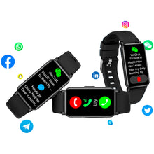 Load image into Gallery viewer, Prixton AT806 multisport smartband with GPS — Black (detail 2)