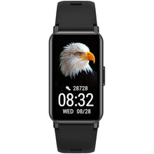 Load image into Gallery viewer, Prixton AT806 multisport smartband with GPS — Black (front)