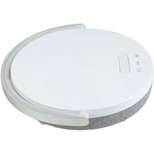 Load image into Gallery viewer, Prixton 4-in-1 10W Bluetooth® speaker with LED light and wireless charging base — White (front)