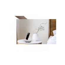 Load image into Gallery viewer, Prixton 4-in-1 10W Bluetooth® speaker with LED light and wireless charging base — lifestyle