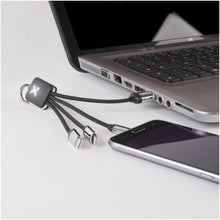 Load image into Gallery viewer, SCX.design C15 quatro light-up cable — lifestyle