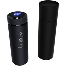 Load image into Gallery viewer, SCX.design D10 insulated smart bottle — Black (detail)
