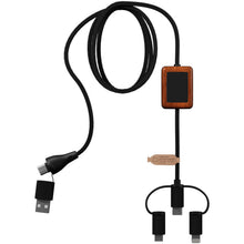 Load image into Gallery viewer, SCX.design C46 5-in-1 CarPlay cable — Black (back)