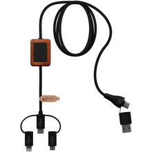 Load image into Gallery viewer, SCX.design C46 5-in-1 CarPlay cable — Black (front)