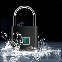 Load image into Gallery viewer, SCX.design T11 smart fingerprint padlock — lifestyle
