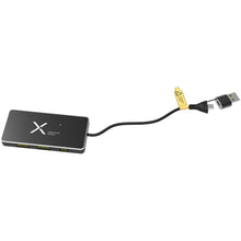Load image into Gallery viewer, SCX.design H20 8-in-1 USB hub with dual input and 6-ports — Black (detail)