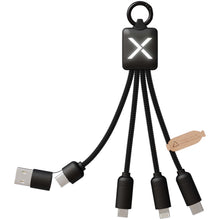 Load image into Gallery viewer, SCX.design C13 20W 5-in-1 charging cable — Black