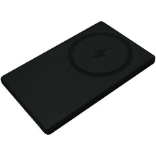 Load image into Gallery viewer, SCX.design P22 5000 mAh ultra slim magnetic power bank — Black (detail)