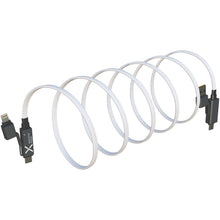 Load image into Gallery viewer, SCX.design C58 60W magnetic flat charging cable — Grey (detail 2)