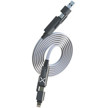 Load image into Gallery viewer, SCX.design C58 60W magnetic flat charging cable — Grey