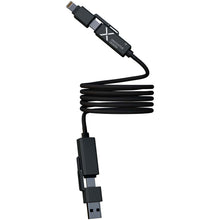 Load image into Gallery viewer, SCX.design C59 100W magnetic silicone charging cable — Black