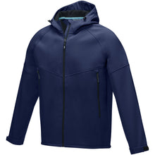 Load image into Gallery viewer, Coltan men’s GRS recycled softshell jacket — Navy