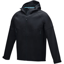 Load image into Gallery viewer, Coltan men’s GRS recycled softshell jacket — Black