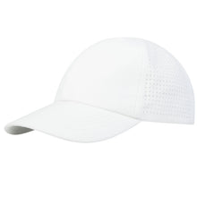 Load image into Gallery viewer, Mica 6 panel 110 g/m2 GRS recycled cool fit cap — White