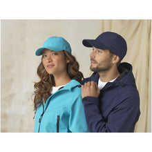 Load image into Gallery viewer, Mica 6 panel 110 g/m2 GRS recycled cool fit cap — lifestyle