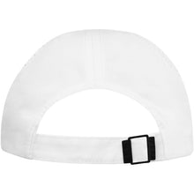 Load image into Gallery viewer, Morion 6 panel 110 g/m2 GRS recycled cool fit sandwich cap — White (back)