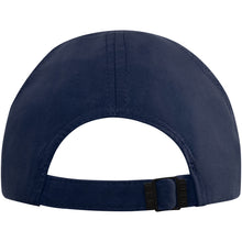 Load image into Gallery viewer, Morion 6 panel 110 g/m2 GRS recycled cool fit sandwich cap — Navy (back)
